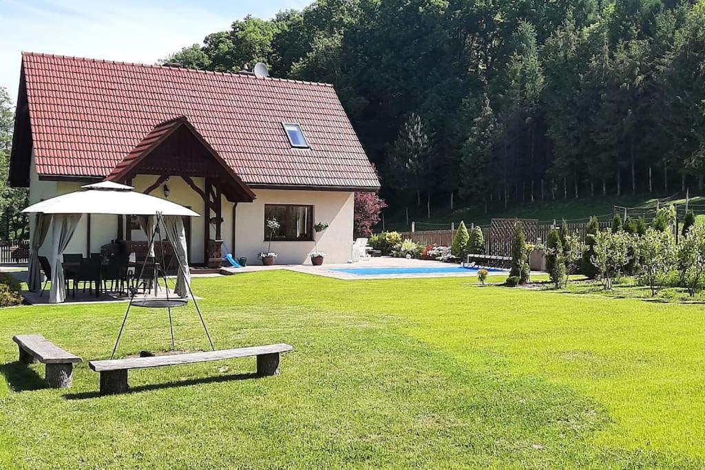 Dom Na Polanie Villa Brzeznica  Bagian luar foto