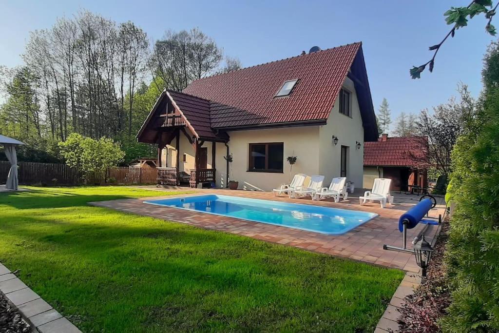 Dom Na Polanie Villa Brzeznica  Bagian luar foto